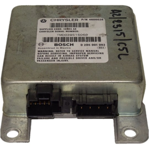 CHRYSLER STRATUS MODUŁ SENSOR AIRBAG 0285001092