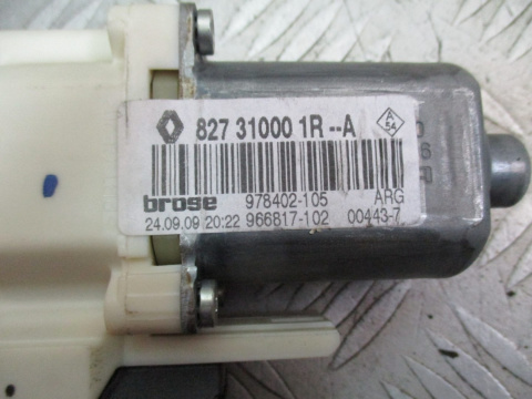 RENAULT LAGUNA 3 III Silniczek szyby LEWY TYŁ 827310001R