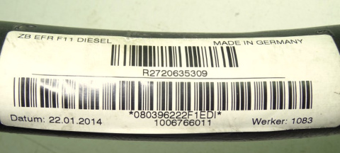 RURA PRZEWÓD PALIWA BMW 5 F11 2.0 D