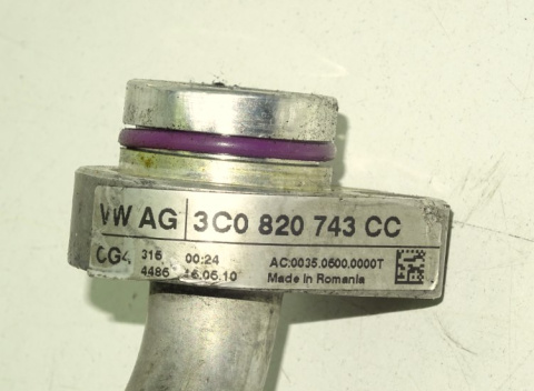 VW PASSAT TDI 2010-2013 PRZEWÓD KLIMY 3C0820743CC