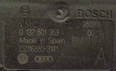 AUDI A6 C6 04-11 SILNICZEK DMUCHAWY 0132801359