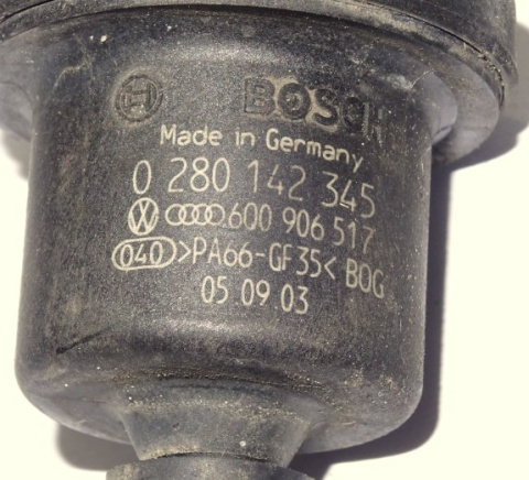 ZAWÓR PODCIŚNIENIA AUDI VW 0280142345 6Q0906517