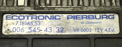 MERCEDES KOMPUTER STEROWNIK 0065454332 W124 W201
