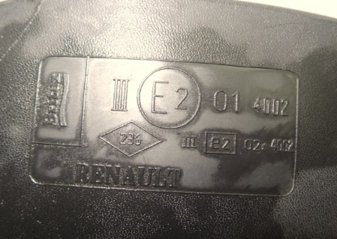 RENAULT TWINGO I 93-07 LUSTERKO PRAWE ELEKRTYCZNE 3 PIN