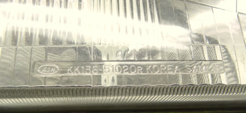 KIA PRIDE 95-00 reflektor Prawy
