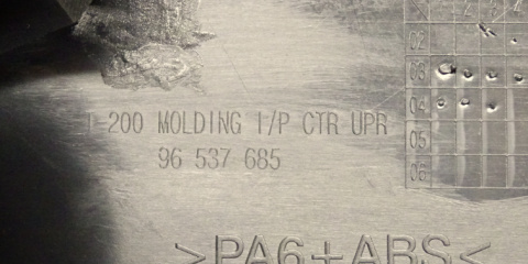 CHEVROLET AVEO T200 KRATKI NAWIEWU ŚRODKOWE RAMKA