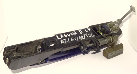 LAGUNA II 2 KLAMKA ZEWNĘTRZNA LEWY PRZÓD GRANATOWA