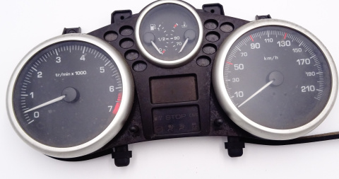 PEUGEOT 206 PLUS + LICZNIK ZEGARY 9666636780