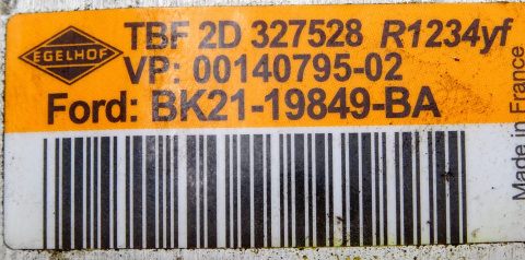 TRANSIT MK8 ZAWÓR ROZPRĘŻNY BK2119849BA R1234yf