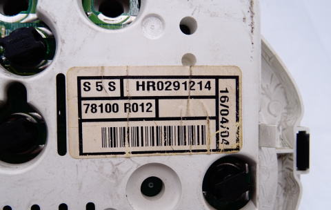 CIVIC VII 1,4 LICZNIK HR0291214