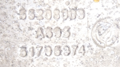 DOBLO II 1,6 M-JET OSŁONA KATALIZATORA 55208003