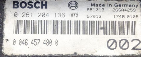 KOMPUTER YPSILON 1.4 12V 0261204136 00464574800