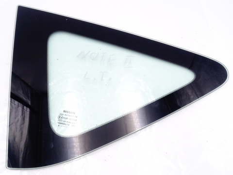 NISSAN NOTE II 2014 SZYBA KAROSERYJNA LEWY TYŁ