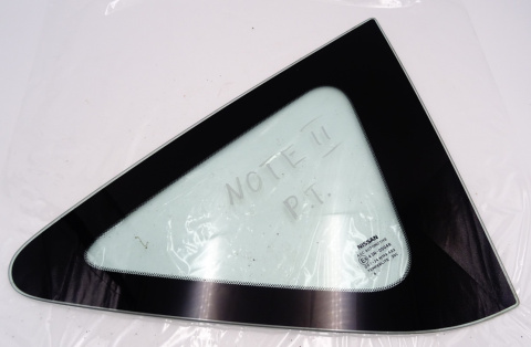 NISSAN NOTE II 2014 SZYBA KAROSERYJNA PRAWY TYŁ