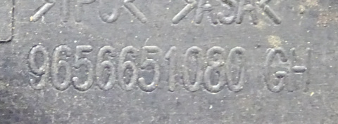 PEUGEOT 308 ZAŚLEPKA DRZWI LEWY PRZÓD 9656651080