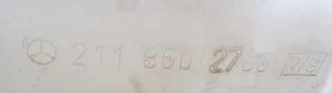MERCEDES W211 ZBIORNICZEK SPRYSKIWACZY 2118602760