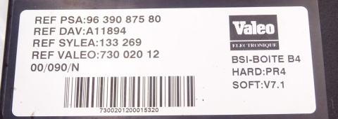 MODUŁ BSI CITROEN XSARA HDI 9639087580