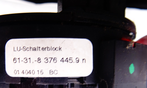 BMW E46 PRZEŁĄCZNIK ZESPOLONY TAŚMA 8376445