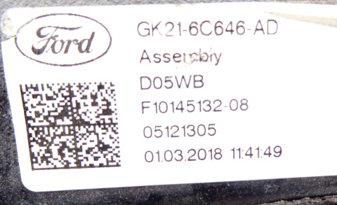 FORD TRANSIT MK8 2,0 TDCI RURA INTERCOOLERA GK-6C646-A GK-6C646-AD