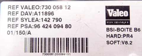 MODUŁ BSI CITROEN XSARA PICASSO 9642409480