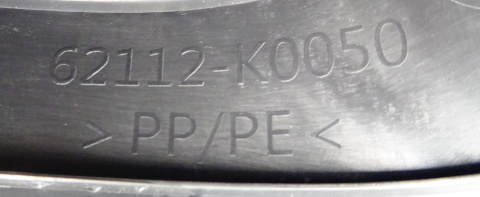 TOYOTA YARIS CROSS OSŁONA PROGU SŁUPKA LEWY PRZÓD 62112-K0050