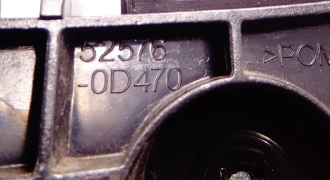 TOYOTA YARIS CROSS ŚLIZG ZDERZAKA LEWY TYŁ 52576-0D470