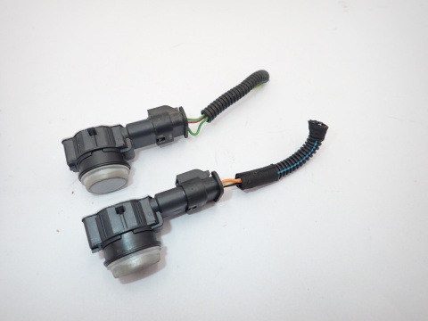 Czujnik PDC JEEP FIAT ALFA ROMEO PRZÓD 0053204633 SREBRNY Z WTYCZKĄ