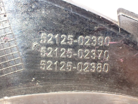 TOYOTA COROLLA E21 LISTWA ZDERZAKA PRAWY PRZÓD KOMBI SEDAN HB 52125-02390