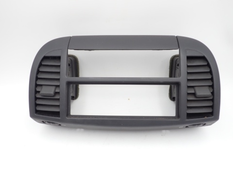 MICRA K12 KRATKA KRATKI NAWIEWU ŚRODKOWE PANEL KONSOLA RAMKA SZARE