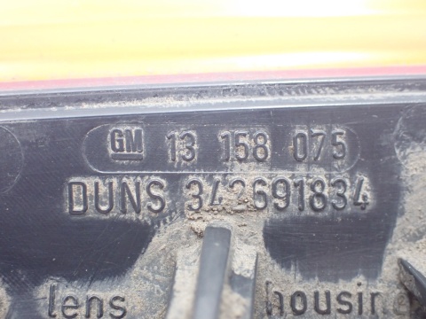 OPEL ASTRA III H GTC 3D COUPE ODBLASK ZDERZAKA BLENDA PRAWY TYŁ ŁADNA OE