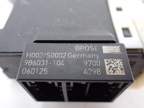 SEAT IBIZA III POLO FABIA SILNICZEK SZYBY PODNOŚNIKA LEWY PRZÓD OE EU BROSE