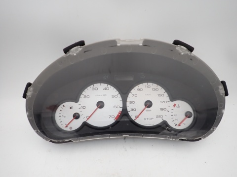 PEUGEOT 206 LICZNIK ZEGARY OBROTOMIERZ 2 WTYCZKI 9643401580 TYLKO 82361KM