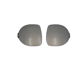 RENAULT CLIO II 98-03 ZAŚLEPKI HALOGENÓW PRZÓD ORYGINAŁ KPL 2 LAKIER MV632