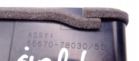 LEXUS NX 450 h+ KRATKA NAWIEWU ŚRODKOWA 55670-78030 jak nowa