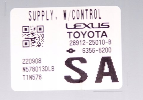 LEXUS NX 450 h+ MODUŁ ZASILANIA 28912-25010 JAK NOWY