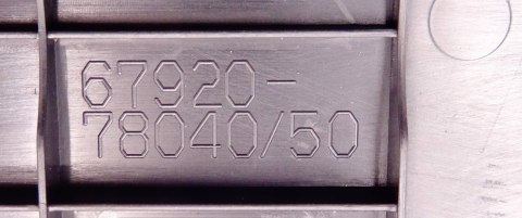 LEXUS NX 450 h+ OSŁONA PROGU LEWY PRZÓD 67920-78040 jak nowa