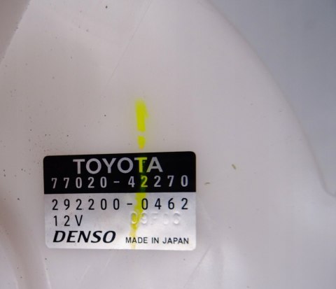 LEXUS NX II 450 h+ OD 2022R POMPA PALIWA 77020-42270 - JAK NOWA