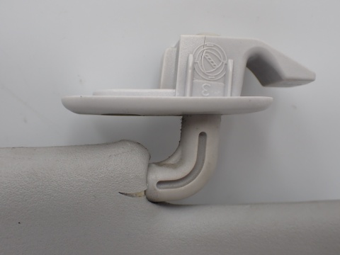 FIAT PANDA 2 OSŁONA SŁONECZNA PRZECIWSŁONECZNA DASZEK LEWY ZACZEP nie opada