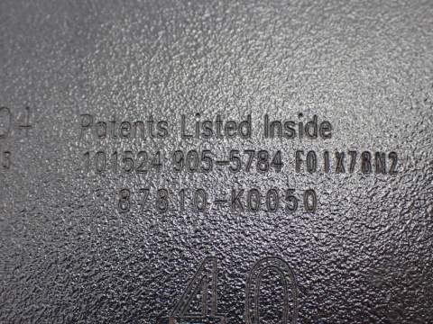 TOYOTA YARIS CROSS LUSTERKO WEWNĘTRZNE WSTECZNE 87810K0050 - JAK NOWE OE EU