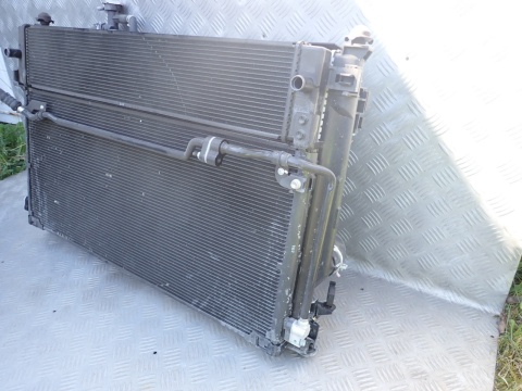 LEXUS NX II 450H+ 21- KOMPLET CHŁODNIC WENTYLATOR CHŁODNICA - JAK NOWE ORYGINAL EUROPA 1220500361 16336331510 2685004000