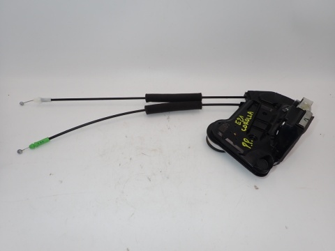 TOYOTA COROLLA E21 XII ZAMEK DRZWI PRAWY PRZÓD 4 PIN - jak nowy EUROPA OE